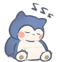 SnorlaxSleeping Discord Emoji - Little Daycare 🎃