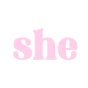 she