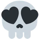 SkullHeartEyes