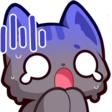 cat_scared_p2u Discord emoji