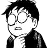 Okarun_Think Discord emoji
