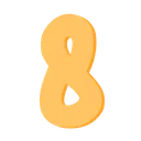 4406pastelorangenumbereight