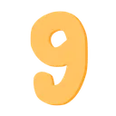 5799pastelorangenumbernine