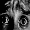 terrified