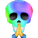 SkullRainbowPray