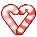 z_christmasHeartCandy Discord emoji