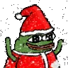 XmasPepeHappySnow