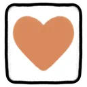 HeartB_Orange