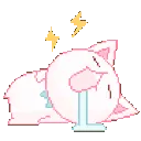 sleepingpinkcat