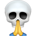 xskull_pray Discord emoji