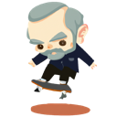 4a_freud_kickflip Discord emoji
