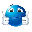 bluethumbsup