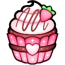 a1_arisu_cupcake_DNS Discord Emoji - Senexia 18+