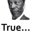 True