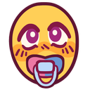 HappyPacifierSuck custom emote | Little Daycare 🎃