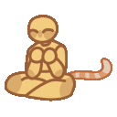 z_anim_Kitty_wag animated GIF emoji - Little Daycare 🎃
