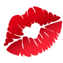 KissMarkJoypixelsStickerKissMark