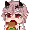 BurgerGirleatingburger