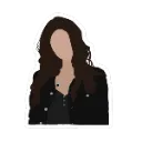 KatherinePiercePortraitStickerby