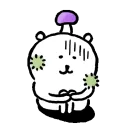 3bearsittingmushroom