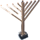 menorah custom emote - Jewish Community