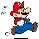 Mario_Run animated emote from THE ARCADE PVE
