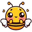 Cute_bee_blushing Cute_bee_blushing