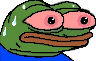 pepehighaf Discord sticker from Degenerates [18+]