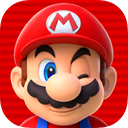 Mario winking with a cheerful expression while wearing his signature red cap.