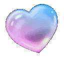 bluepinkbubbleheart