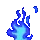 blue