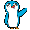 bluehello_wave_penguin