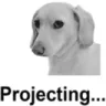 projecting