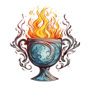 pngtreegobletoffireclipartmagica