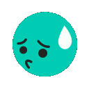 emoji_44 animated GIF emoji from deformed sperms  🙁