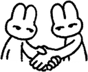 bunnyhandshake