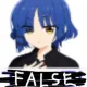false