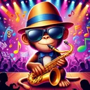 ajazzmonkeylesscartoony