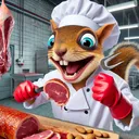 funnysquirrelinthemeatfactorywit