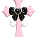 1pinkblack_bowcross