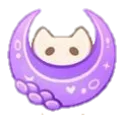 75827mooncatpurple