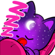 sleepyspacecat custom emote from Transhumanist Council