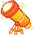 goldtelescope Discord sticker from Transhumanist Council