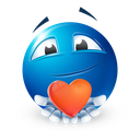 blueheart Discord emoji