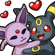 EspeonUmbreonHug