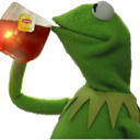 kermit_drink_tea Discord emoji