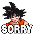 GokuSorry