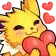 Pokemon_Eevee_JolteonLoveHeart