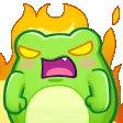 Frogbert_Flame