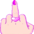 PinkFlipOff Discord Emoji - 🎀 Bambi Sisterhood 🎀